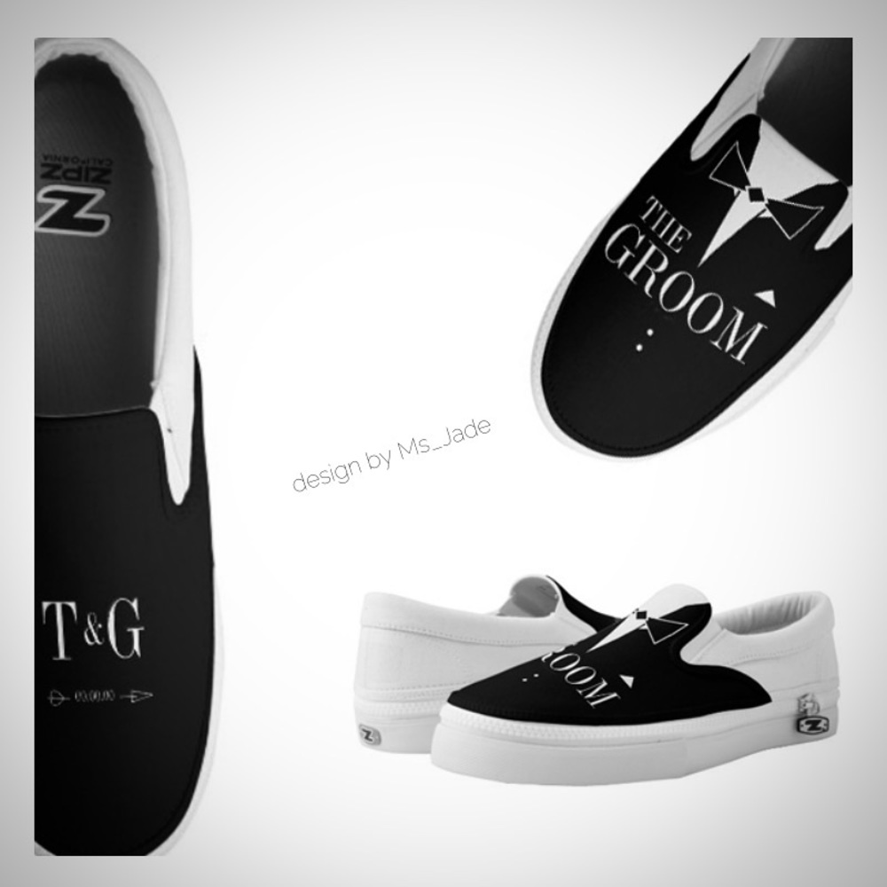 Coming soon! Personalized Groom Tuxedo Sneakers
